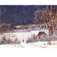 0705 Winter Landscape – Heron – Dufex