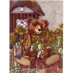 3669 Todnes – Teddy & Sunflower – by Debbie Cook