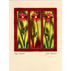 6415 Red Daisies – by Julie Oldham