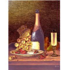6540 Champagne and Strawberries – by Roy Hodrien