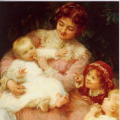 ESL01 The First Tooth – by Frederick Morgan 1856-1927