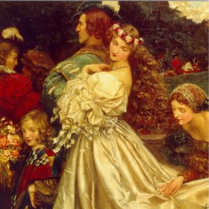 ESL08 The Uninvited Guest – by Eleanor Fortescue Brickdale 1871-1945