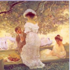 ESL18 The Boating Party – by Gaston La Touche 1854-1913
