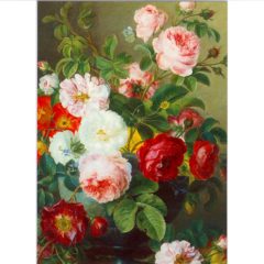 FA07 A Still Life of Roses – by Melanie De Comolera