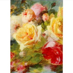 FA15 Pink and Yellow Roses – by Andre Perrachon