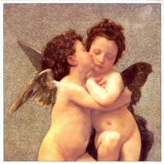 7004 The First Kiss – by William Bouguereau