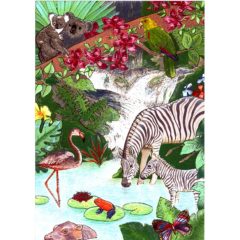 P1255 Paradise Animal World – Published by F.J. Warren Limited