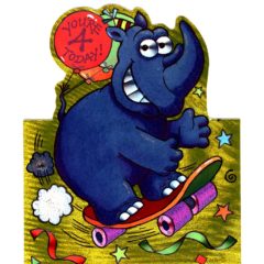 1026 HB4 Rhino on Skateboard – Heron – Dufex