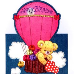 1031 HB Teddy in Balloon – Heron – Dufex