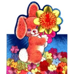 1033 HB1 Rabbit and Flowers – Heron – Dufex